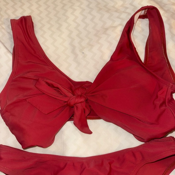 Red Bikini Set - Picture 3 of 6